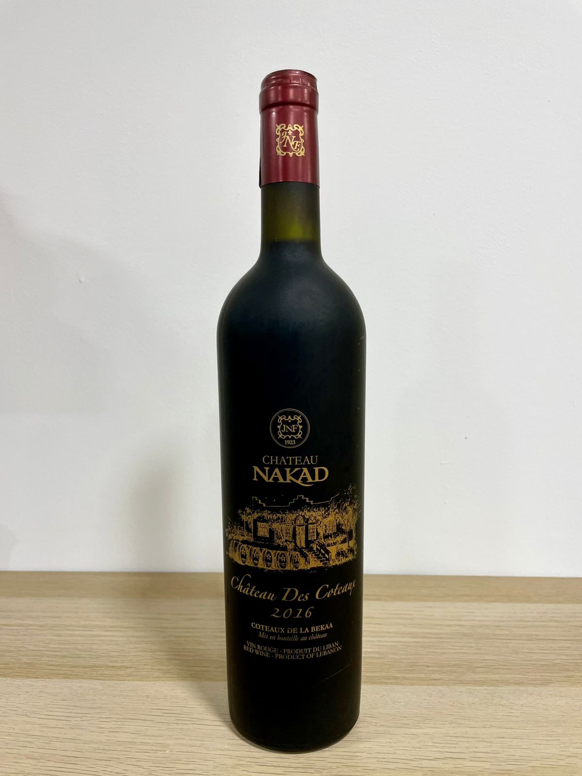Château des Côteaux Rouge 2016 Château Nakad Châteaudes Côteaux Rouge2016 - Vin Rougede la Valléede la Békaa,Liban